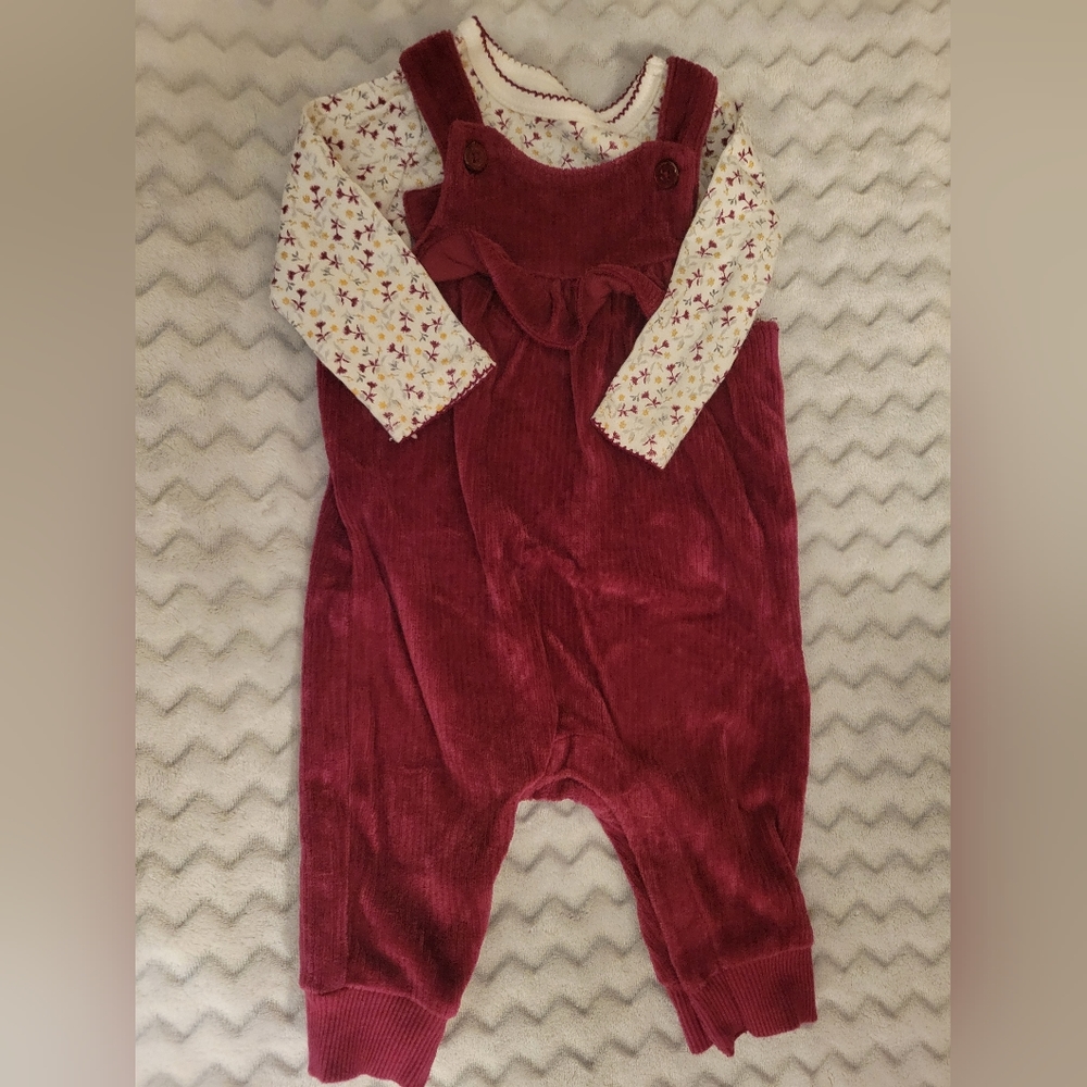 Overall long sleeve set